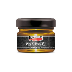 Πατίνα Wax paste Metallic 20ml Pentart – Honey Gold